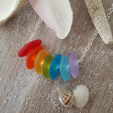 Hawaii is called "Rainbow State", bring home some "Hawaii Rainbow" with this sea glass necklace, Hawaiian Gift, FREE gift wrap